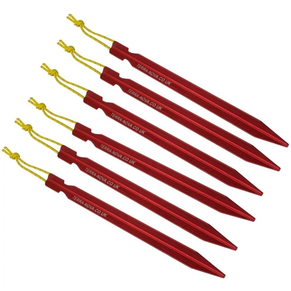 Terra Nova Terra Firma Mini 15cm Tent Pegs (Pack of 6)