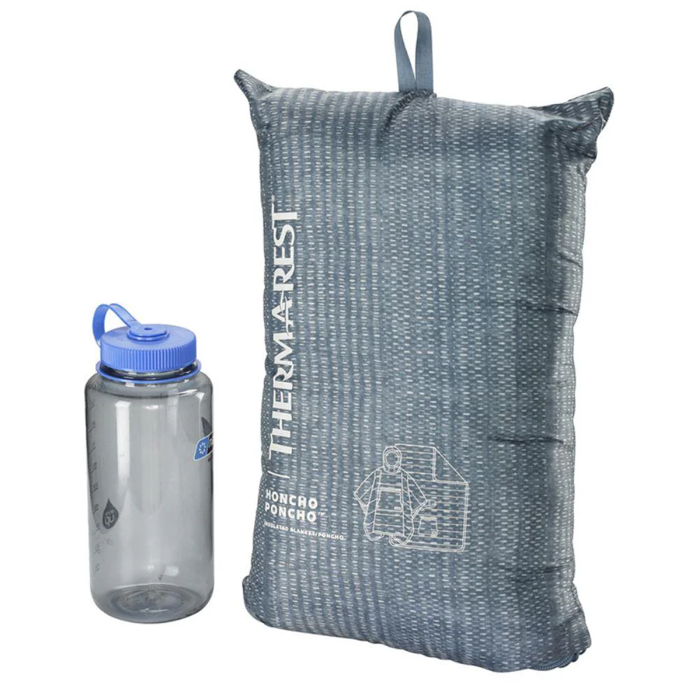 Therm-a-Rest Honcho Poncho (Blue Woven Print) - Image 3