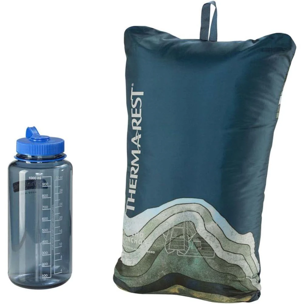 Therm-A-Rest Honcho Poncho (Topo Wave Print) - Image 6