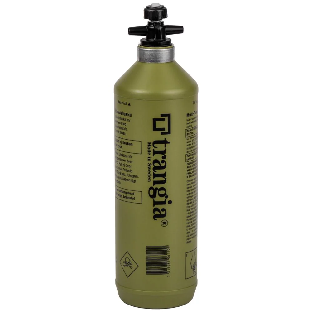 Trangia Fuel Bottles with Safety Valve - Olive - Image 4