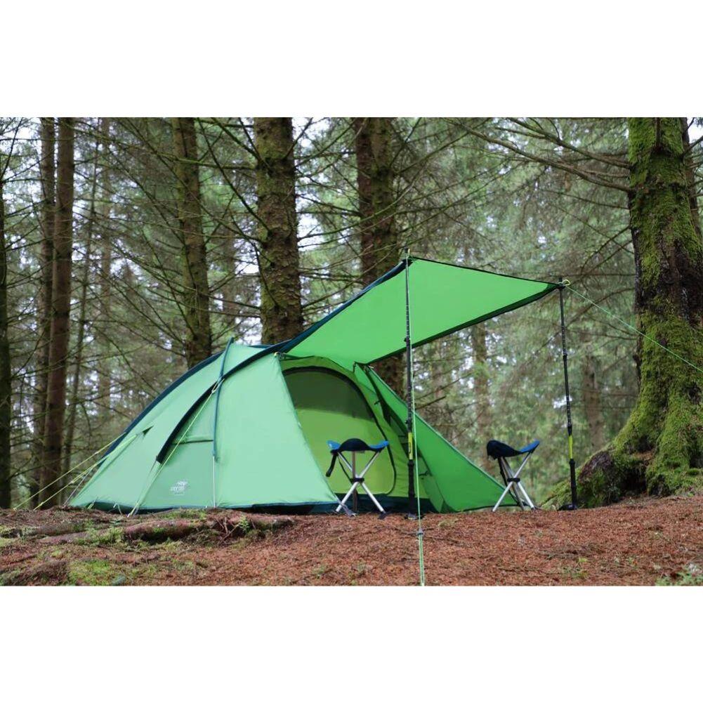 Vango Apex Geo 300 Tent - 3 Man Semi-Geodesic Trekking Tent (Pamir Green) - Image 10