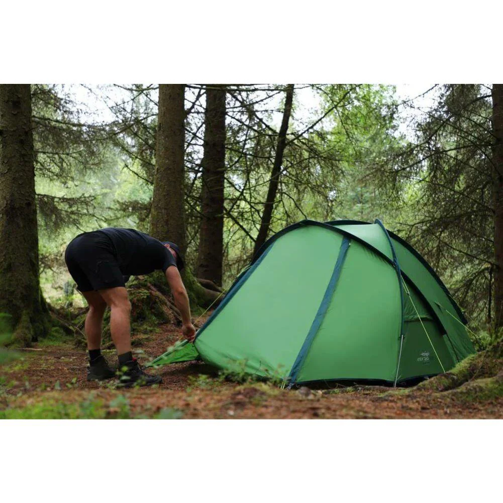Vango Apex Geo 300 Tent - 3 Man Semi-Geodesic Trekking Tent (Pamir Green) - Image 11