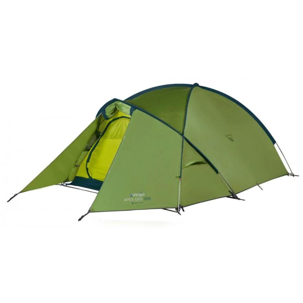 Vango Apex Geo 300 Tent - 3 Man Semi-Geodesic Trekking Tent (Pamir Green) - Image 14