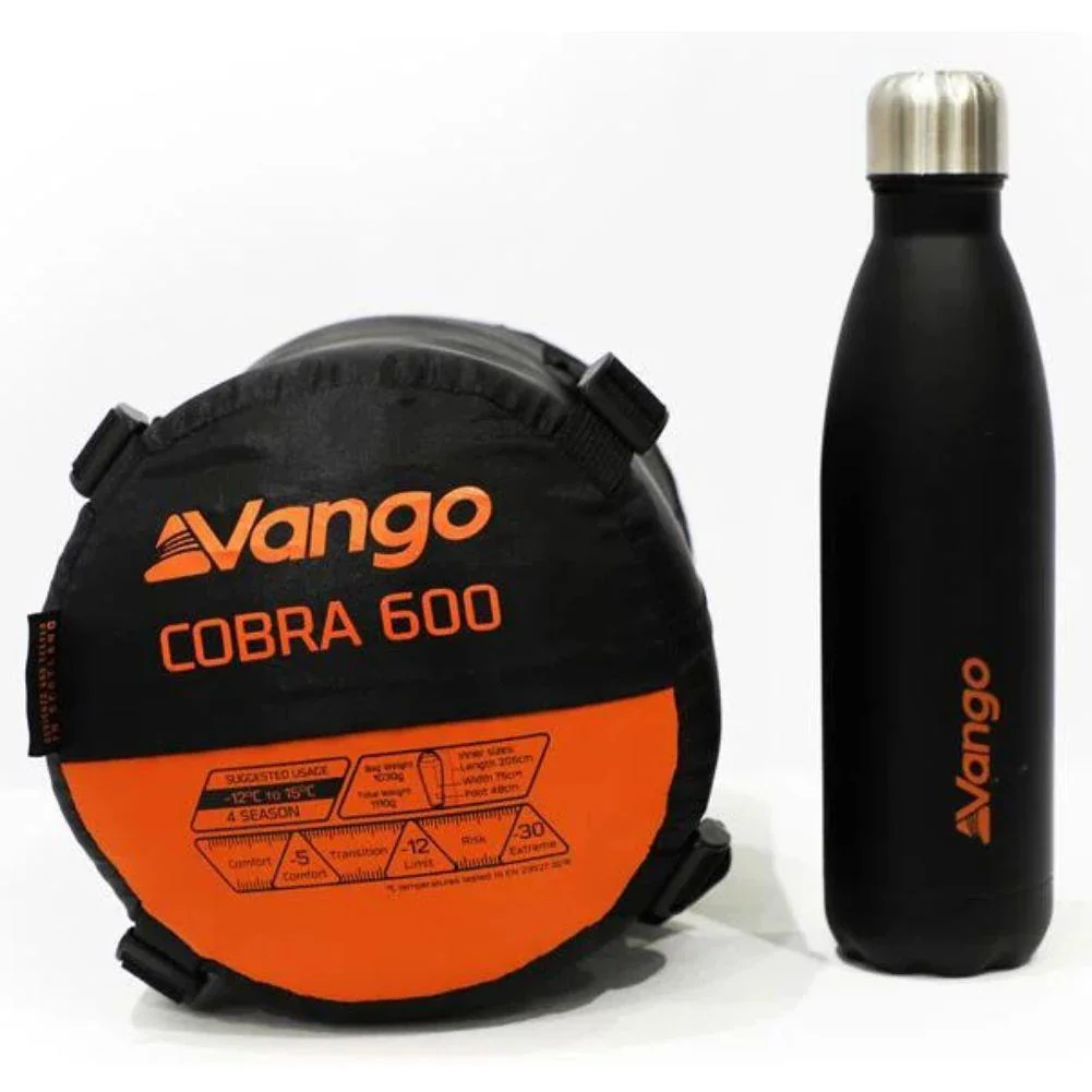 Vango Cobra 600 Down Filled Sleeping Bag (Anthracite) - Image 11