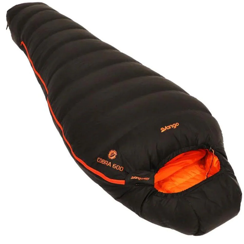 Vango Cobra 600 Down Filled Sleeping Bag (Anthracite) - Image 4