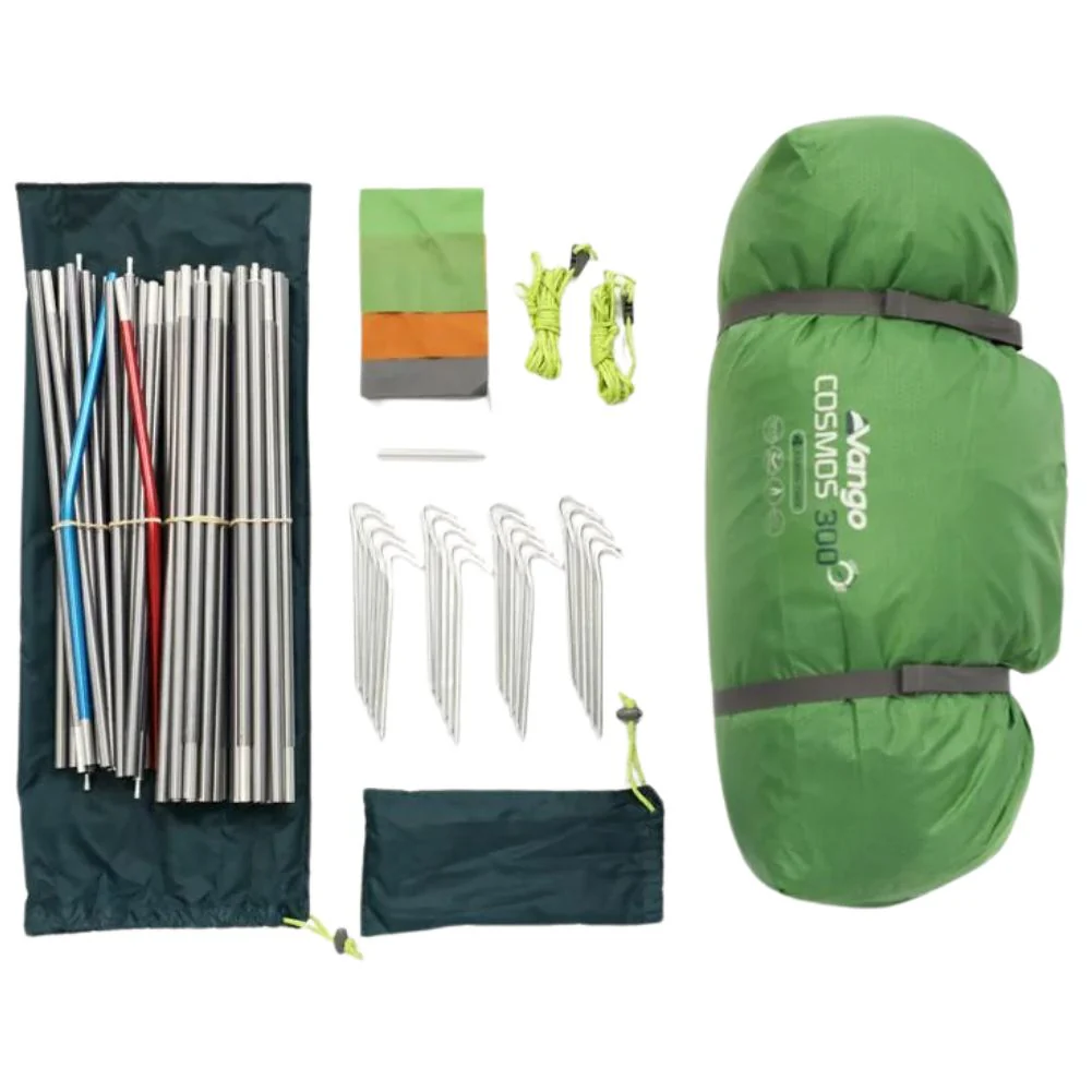 Vango Cosmos 300 Tent - 3-Man Tent (Pamir Green) - Image 16