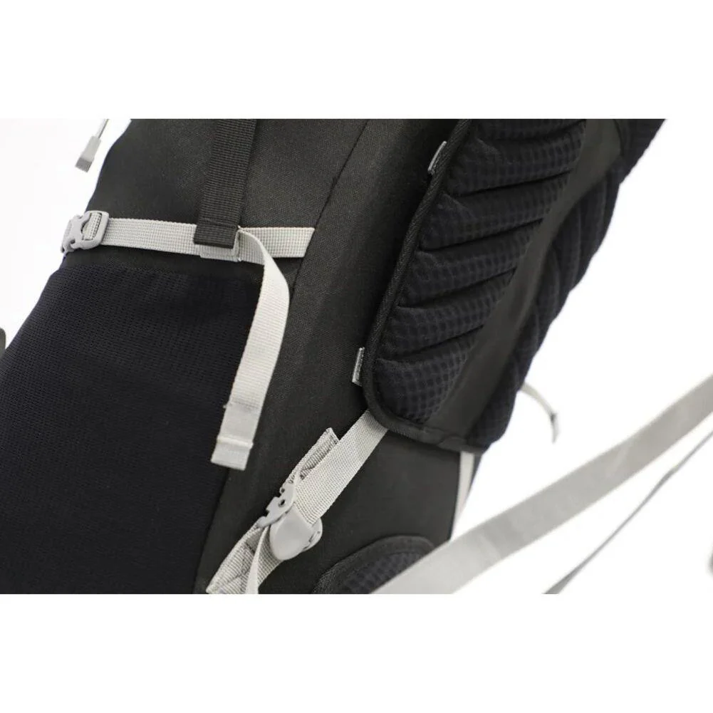 Vango Denali Pro 60:70S Trekking Rucksack - Short Back (Black) - Image 7