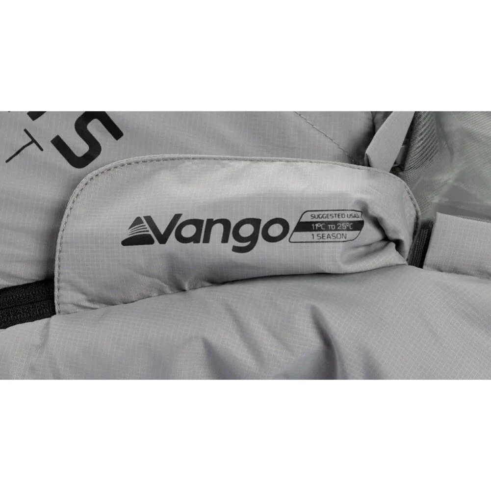 Vango Mantis Planet 50 Travel Sleeping Bag (Grey Flannel) - Image 13