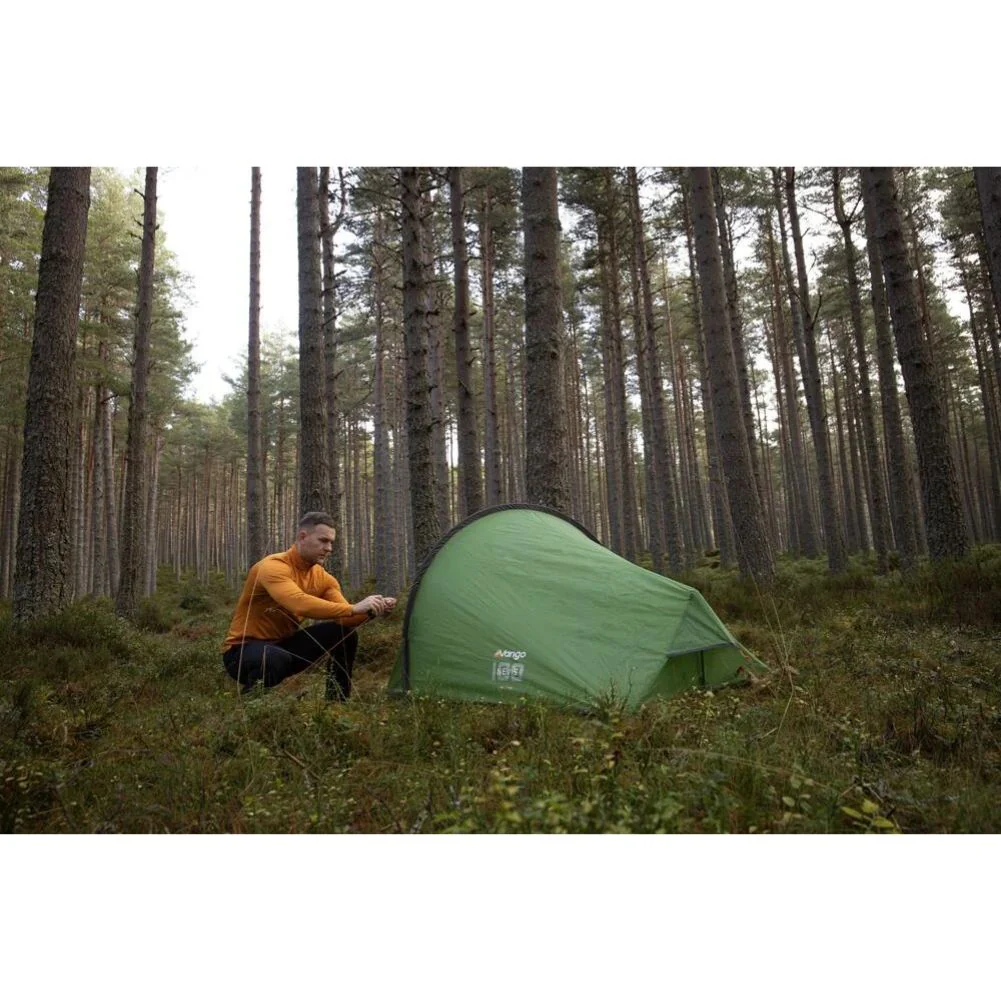 Vango Nevis 100 Tent - 1 Person Trekking Tent (Pamir Green) - Image 17