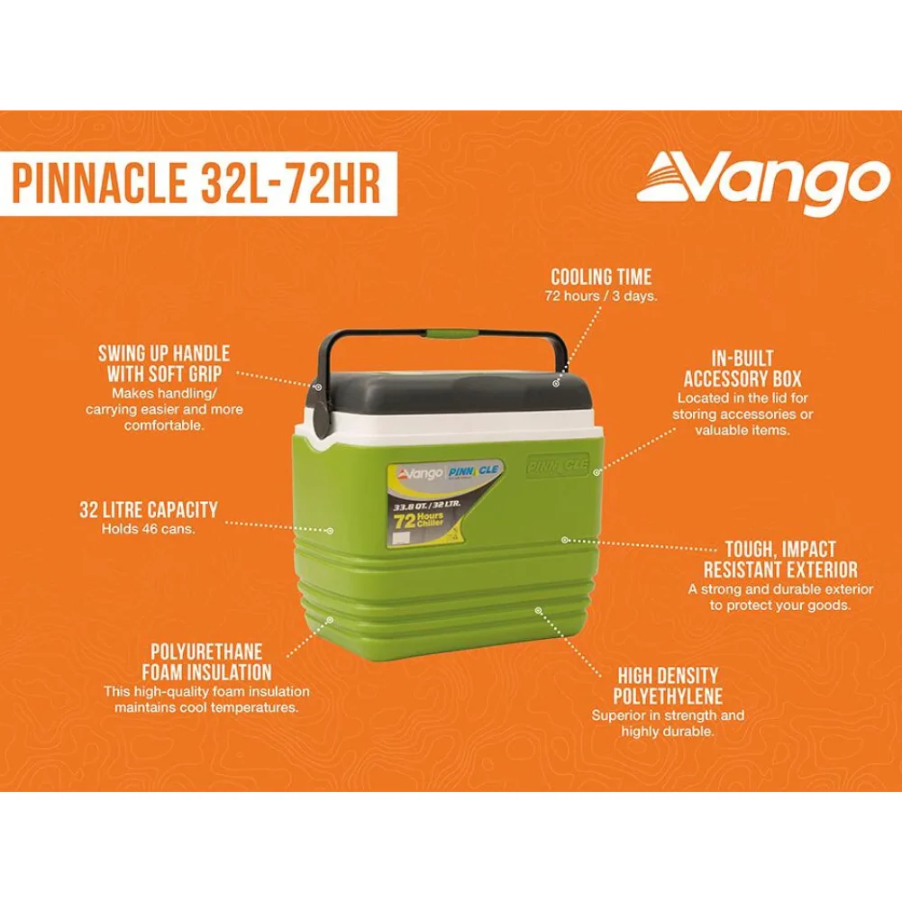Vango Pinnacle 32Litre - 72 Hr Cooler - Image 2