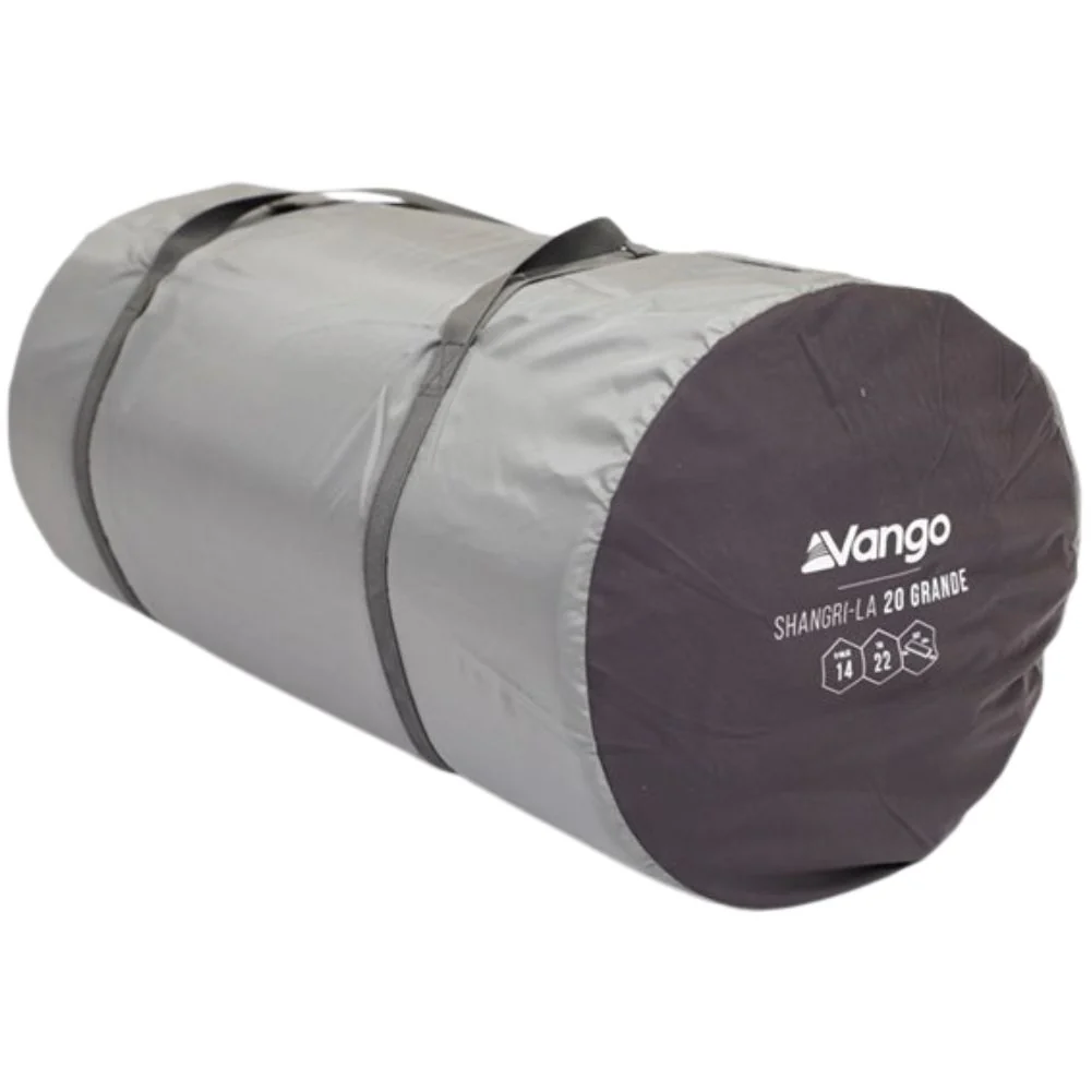Vango Shangri-la 11 20 Grande Self-Inflating Mat (Cloud Grey / Shadow Grey) - Image 7