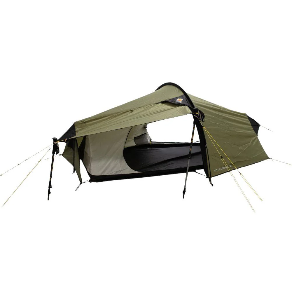 Wild Country Norte Compact 2 Tent + Norte Compact 2 Footprint + Free Wild Country Aluminium Alloy V-Angle Peg (10 Pack) - Image 2