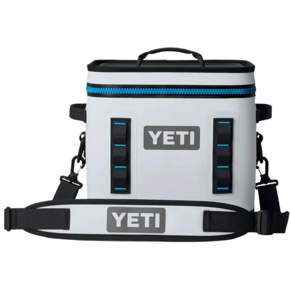 Yeti Hopper Flip 12 Soft Cooler (Fog Grey/Blue)