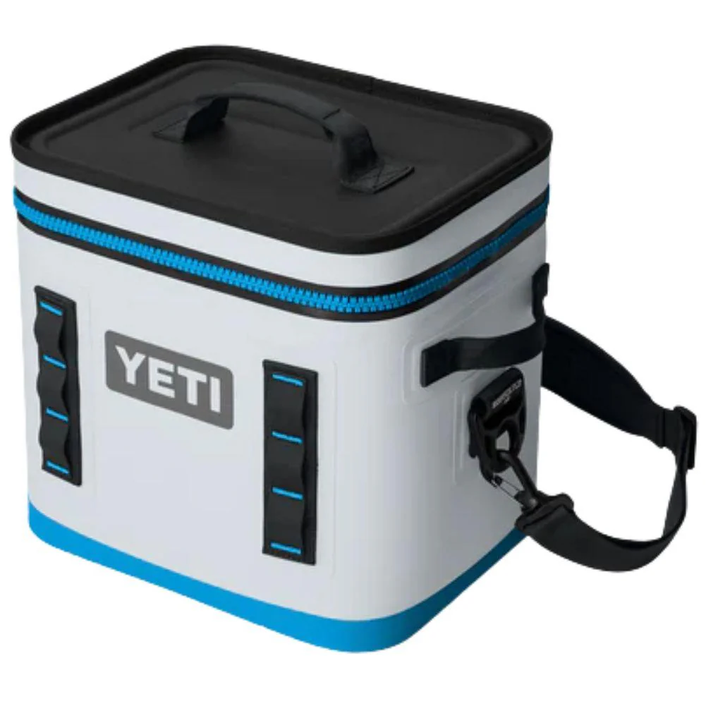 Yeti Hopper Flip 12 Soft Cooler (Fog Grey/Blue) - Image 2