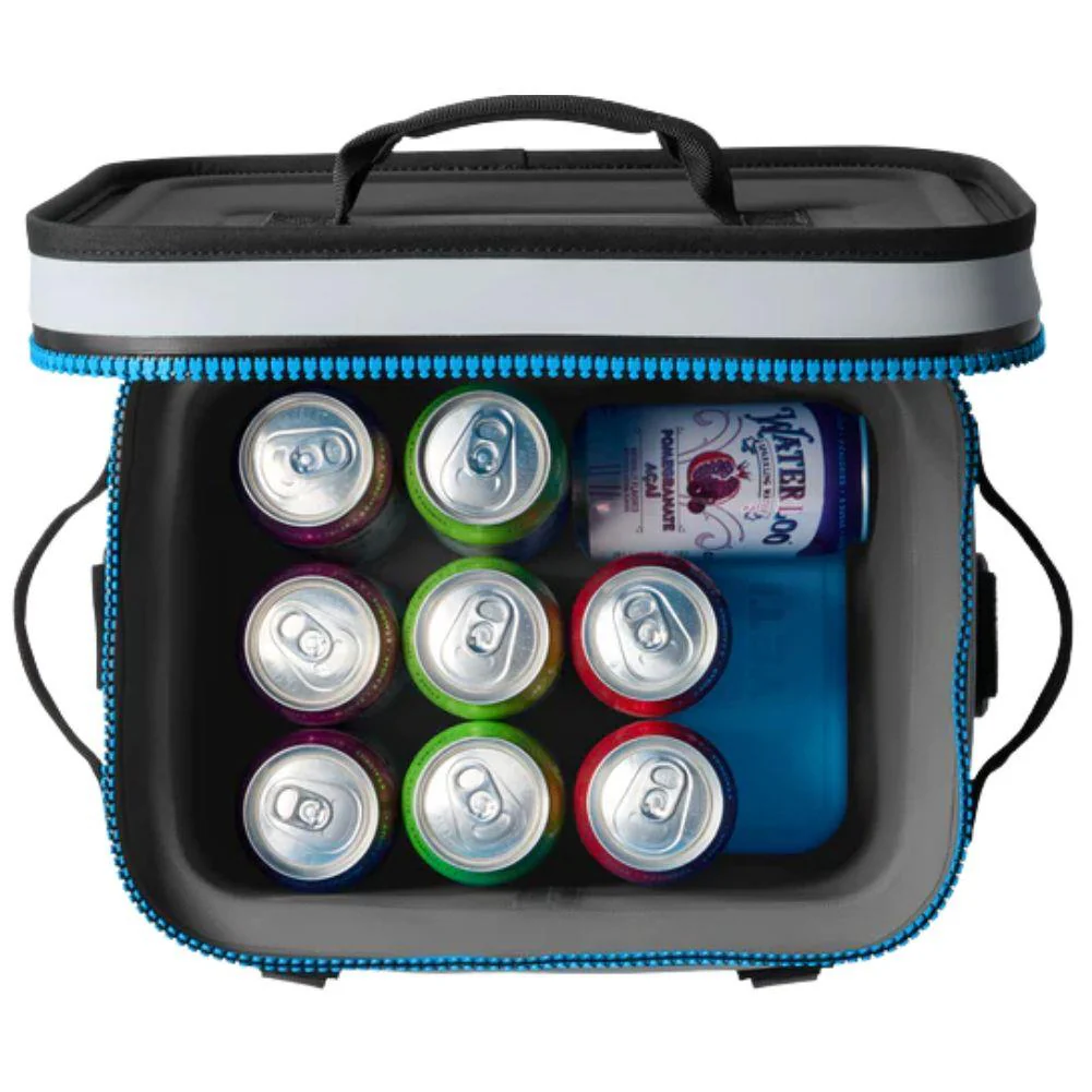 Yeti Hopper Flip 12 Soft Cooler (Fog Grey/Blue) - Image 7