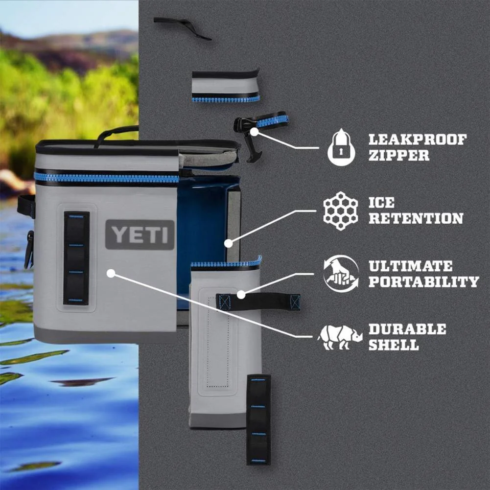 Yeti Hopper Flip 12 Soft Cooler (Wetland Camo) - Image 11