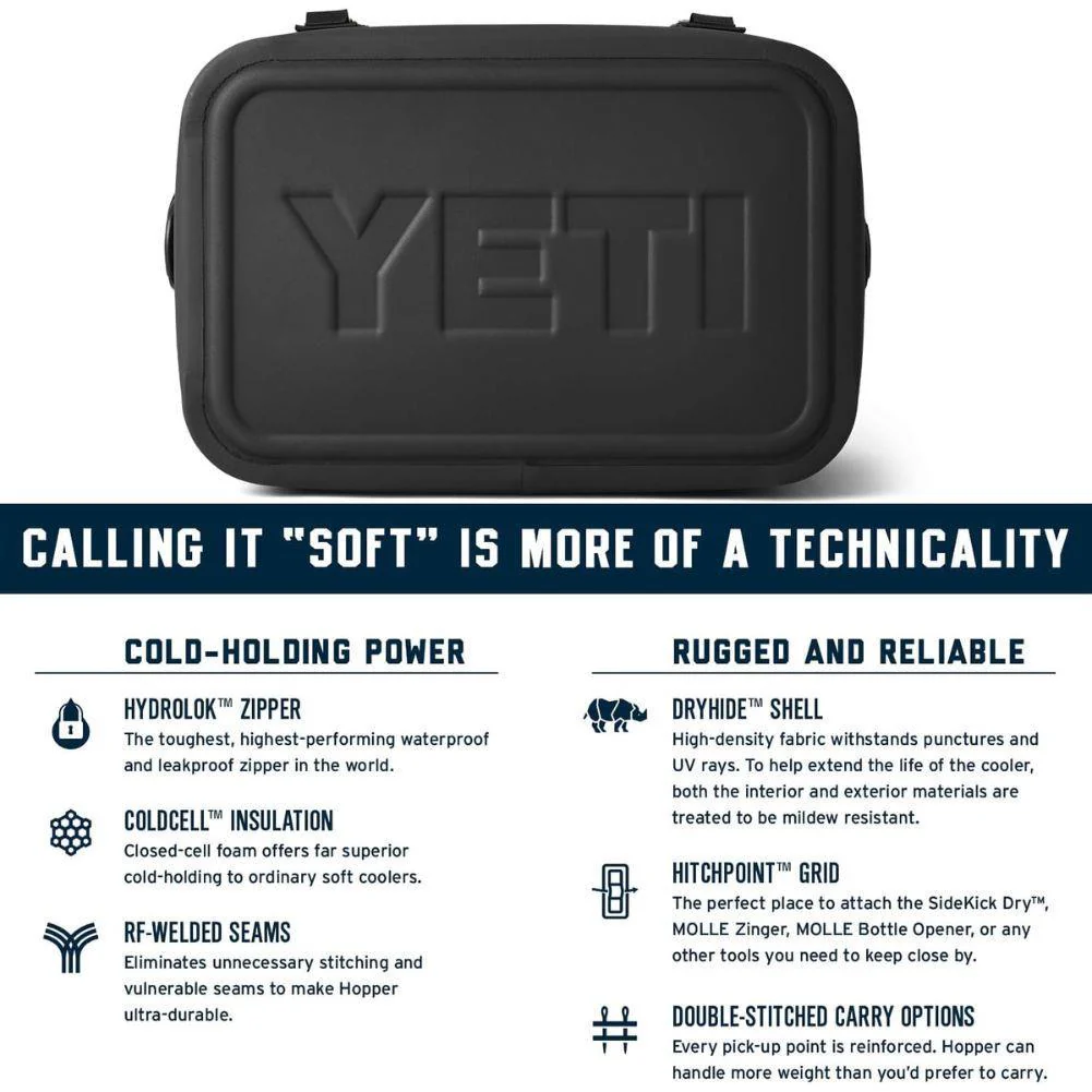 Yeti Hopper Flip 18 Cool Bag (Black Forest Green) - Image 11