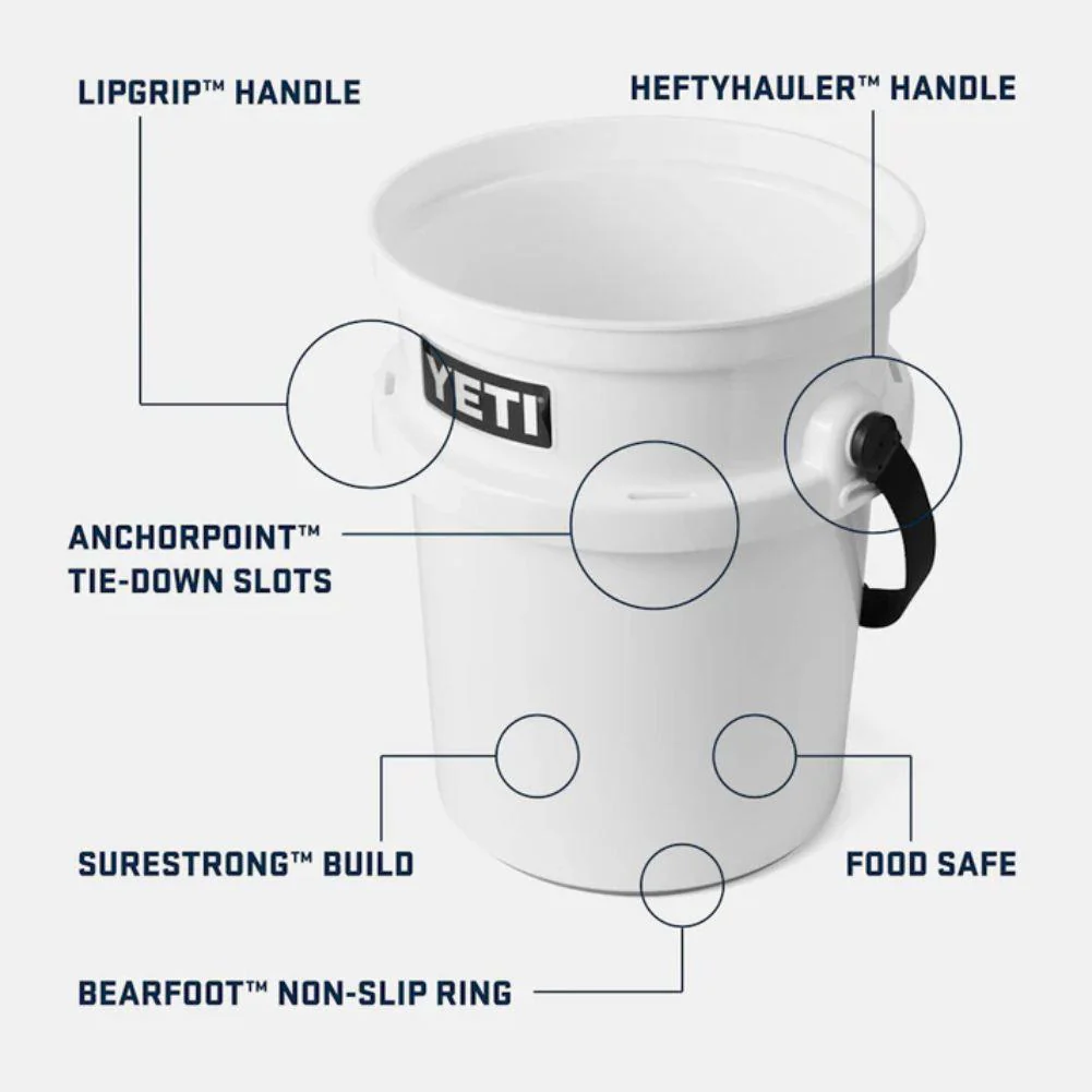 Yeti Loadout 5 Gallon Bucket (Charcoal) - Image 11
