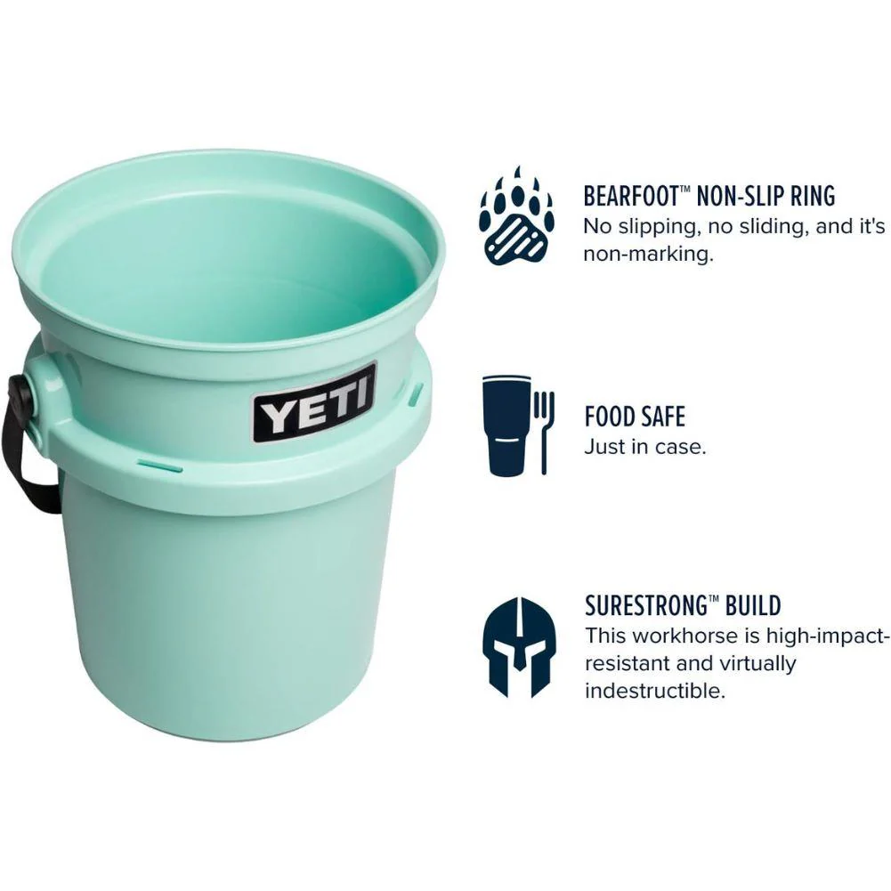 Yeti Loadout 5 Gallon Bucket (Seafoam) - Image 7