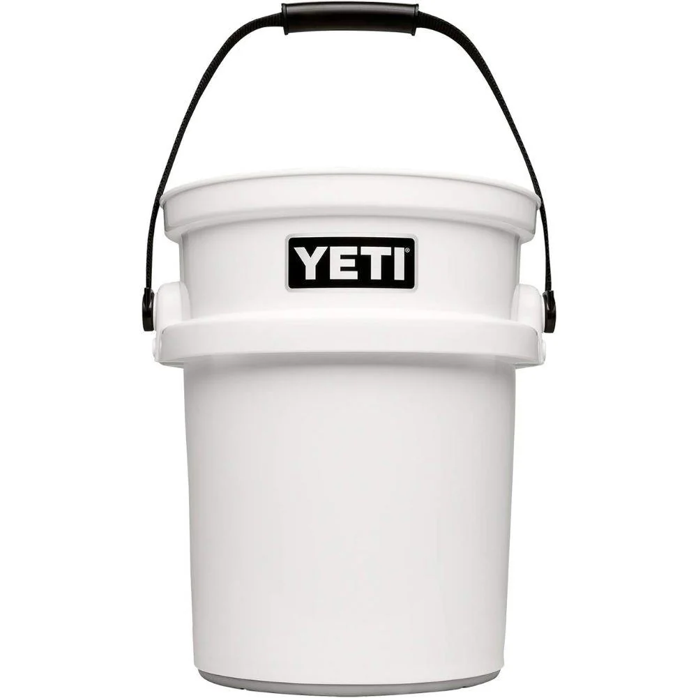 Yeti Loadout 5 Gallon Bucket (White)