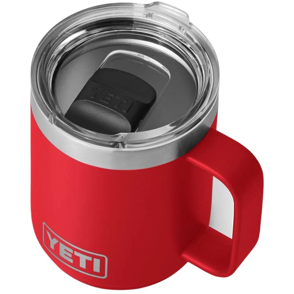 Yeti Rambler 10 oz (296 ml) Stackable Mug (Rescue Red) - Image 2