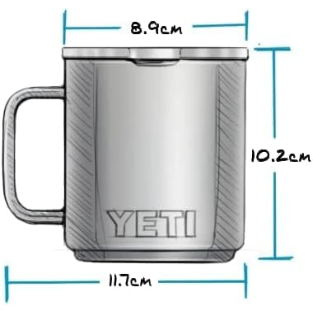 Yeti Rambler 10 OZ Mug (Black) - Image 6