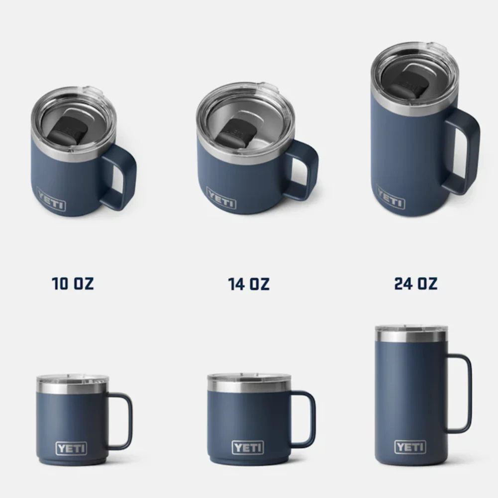 Yeti Rambler 10 OZ  Mug (Navy) - Image 9