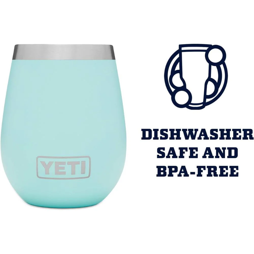 Yeti Rambler 10 OZ Wine Tumbler (Seafoam) - Image 3