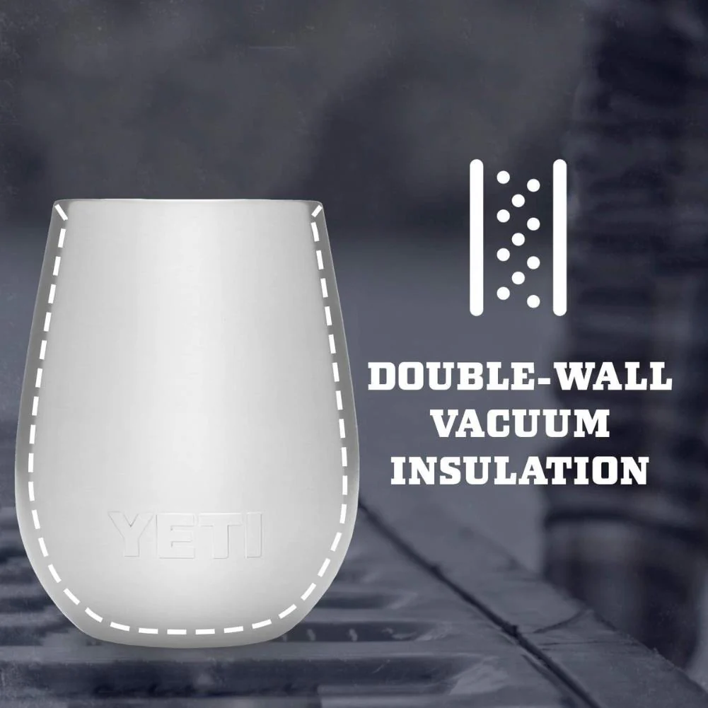 Yeti Rambler 10 OZ Wine Tumbler (Seafoam) - Image 5
