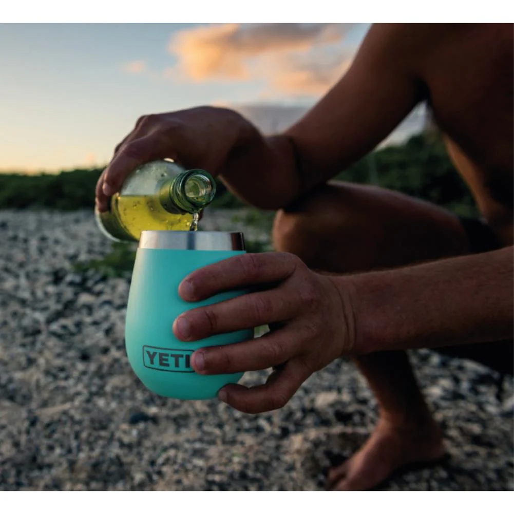 Yeti Rambler 10 OZ Wine Tumbler (Seafoam) - Image 9
