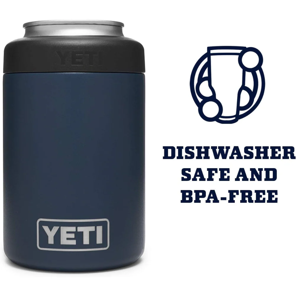 YETI Rambler 12oz Colster Can Insulator (Navy) - Image 6