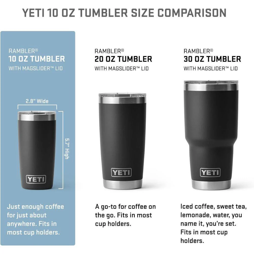 Yeti Rambler 20 oz (591 ml) Tumbler (Moon Dust) - Image 5