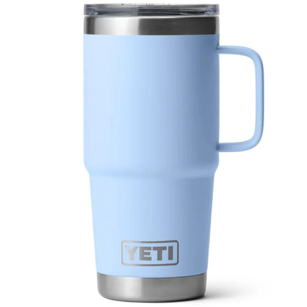 Yeti Rambler 20 OZ (591ml) Travel Mug (Big Sky Blue)