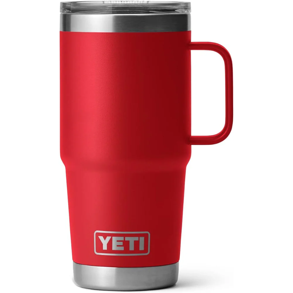 Yeti Rambler 20 OZ Travel Mug (Rescue Red)