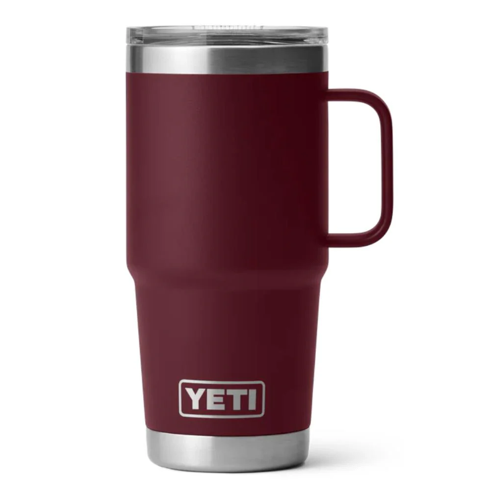 Yeti Rambler 20 OZ Travel Mug (Wild Vine Red)