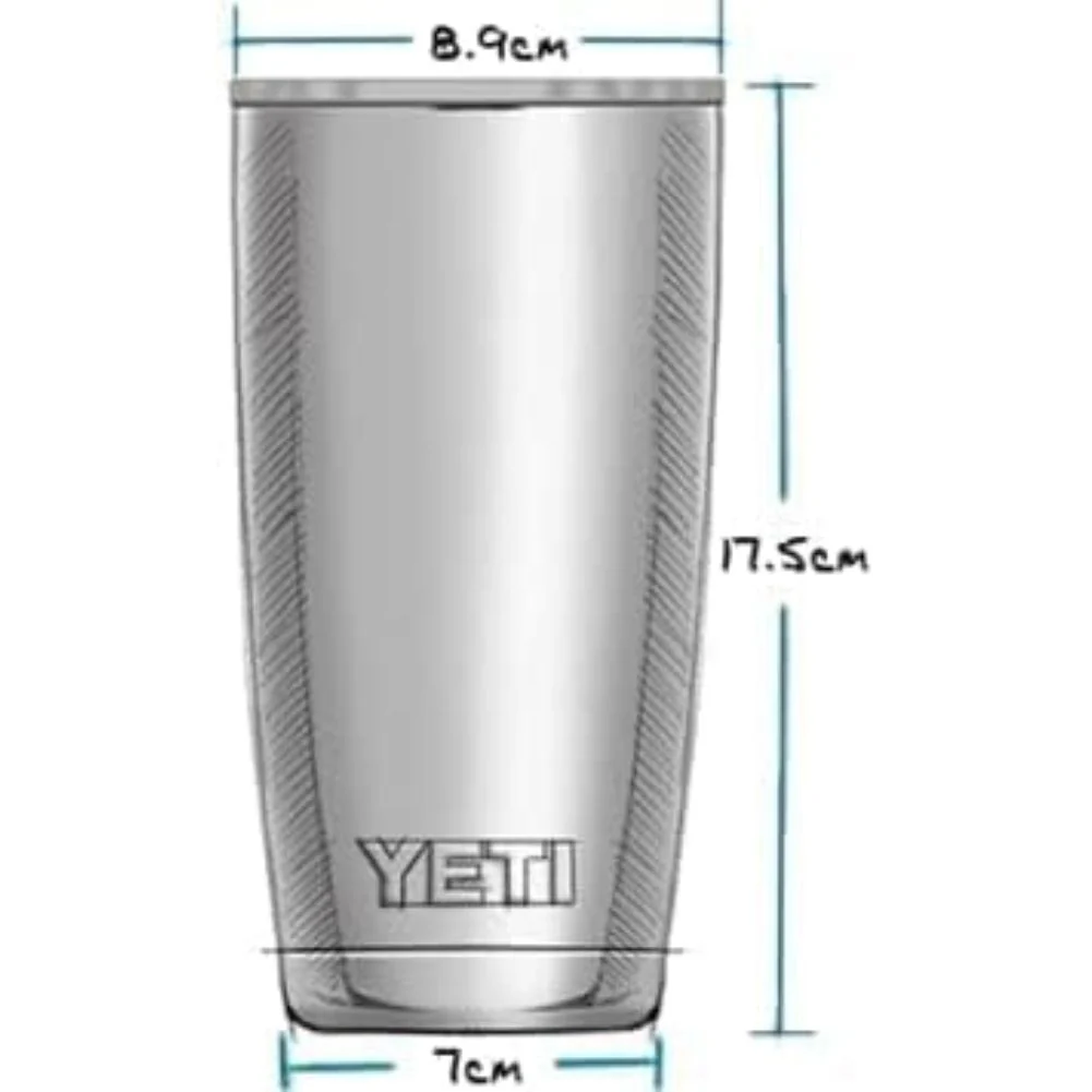 Yeti Rambler 20 OZ Tumbler (Black) - Image 7