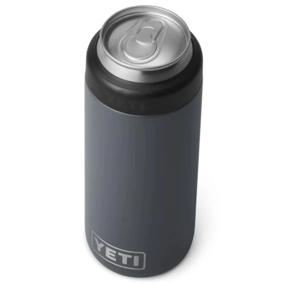 YETI Rambler 250ml Slim Colster Can Insulator (Charcoal) - Image 2