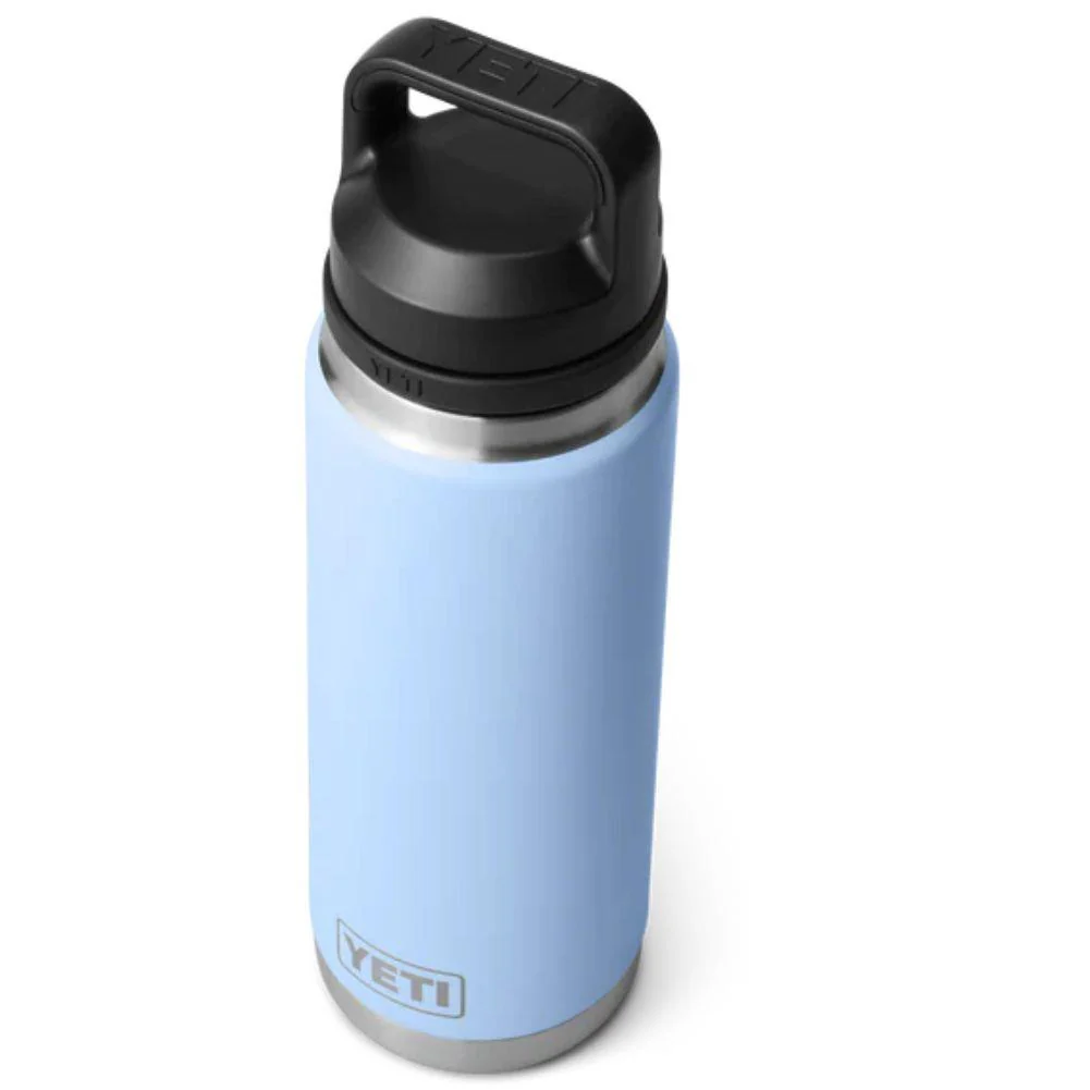 Yeti Rambler 26 OZ (769 ml) Bottle With Chug Cap (Big Sky Blue) - Image 2
