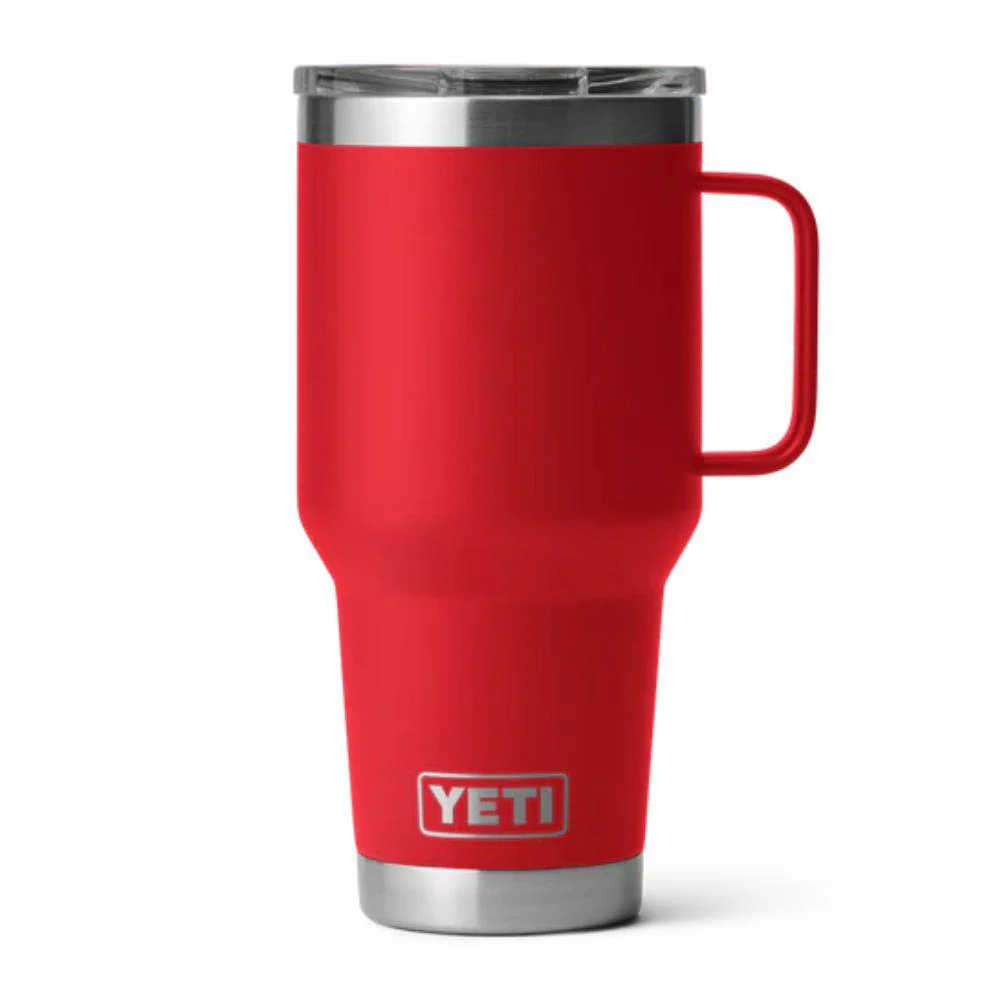 YETI Rambler 30 Oz Travel Mug (Rescue Red) - Image 12