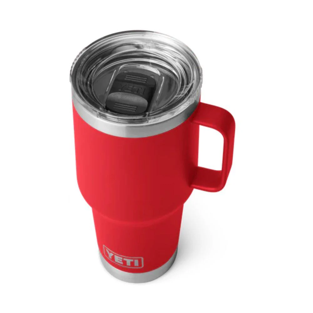 YETI Rambler 30 Oz Travel Mug (Rescue Red) - Image 14