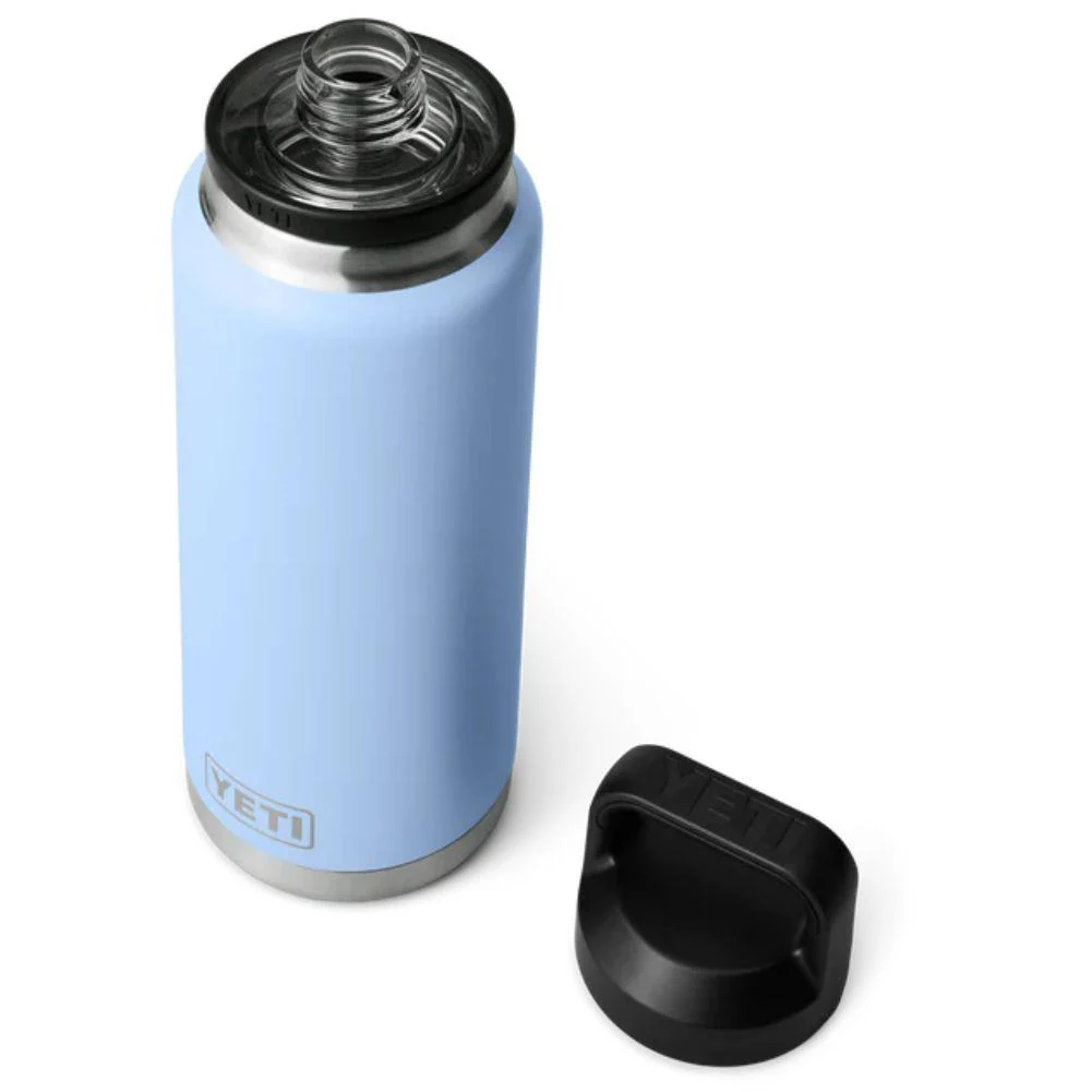 Yeti Rambler 36 oz (1065 ml) Bottle With Chug Cap (Big Sky Blue) - Image 4