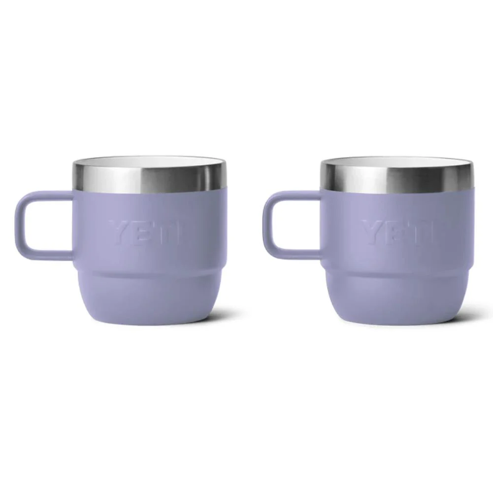 YETI Rambler 6 OZ Stackable Mug 2 Pack (Cosmic Lilac) - Image 6