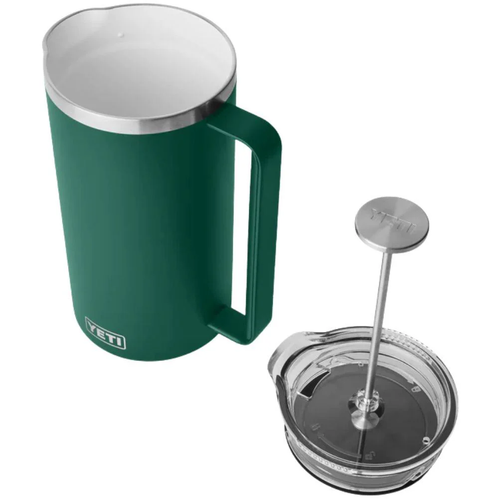 Yeti Rambler 64 oz French Press (Black Forest Green) - Image 5