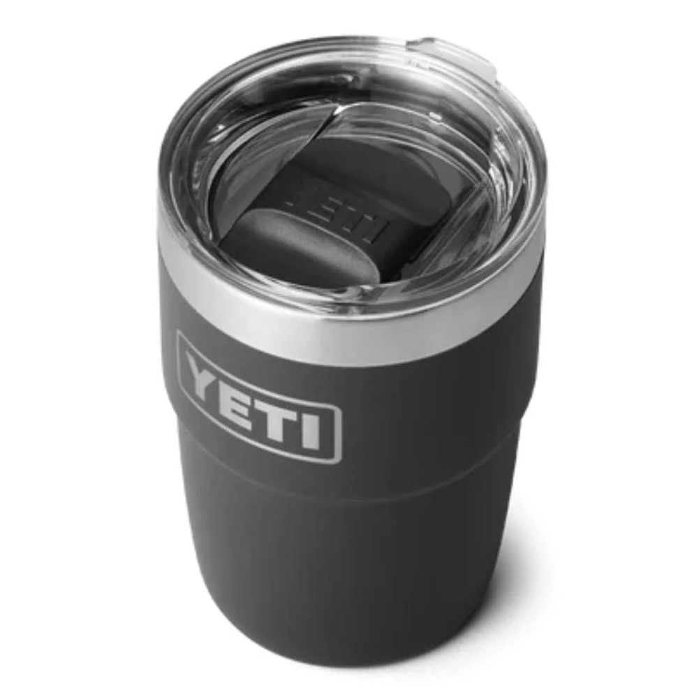 YETI Rambler 8 Oz Stackable Cup (Black) - Image 3