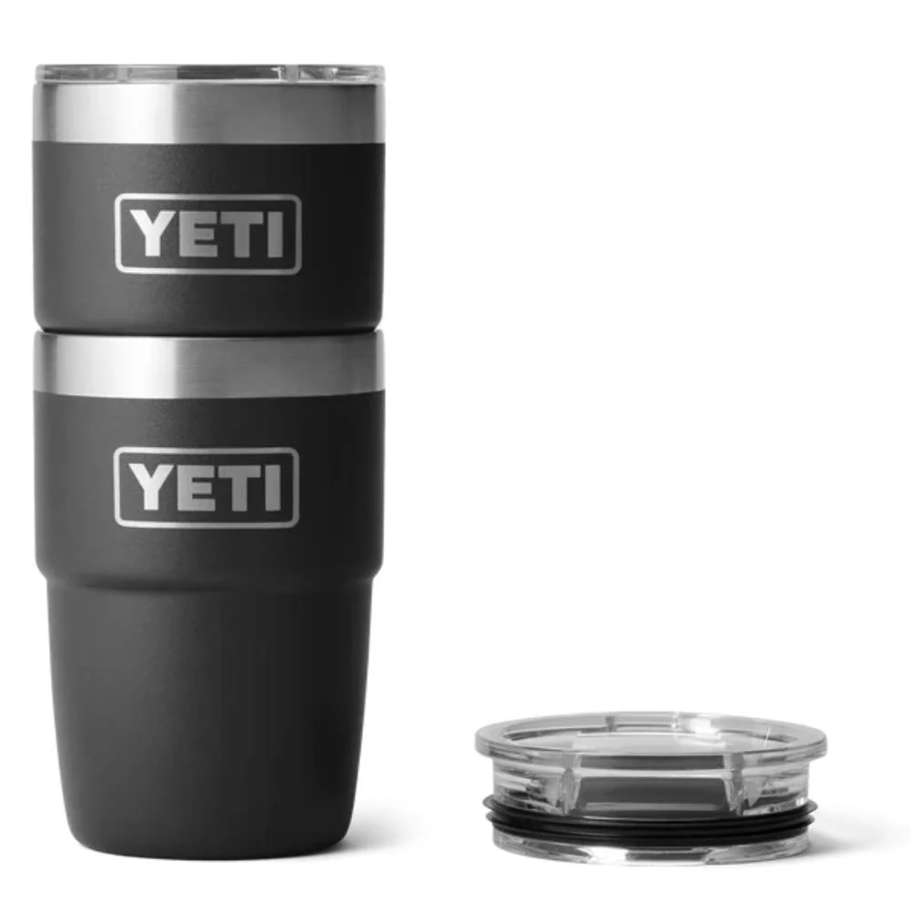 YETI Rambler 8 Oz Stackable Cup (Black) - Image 4