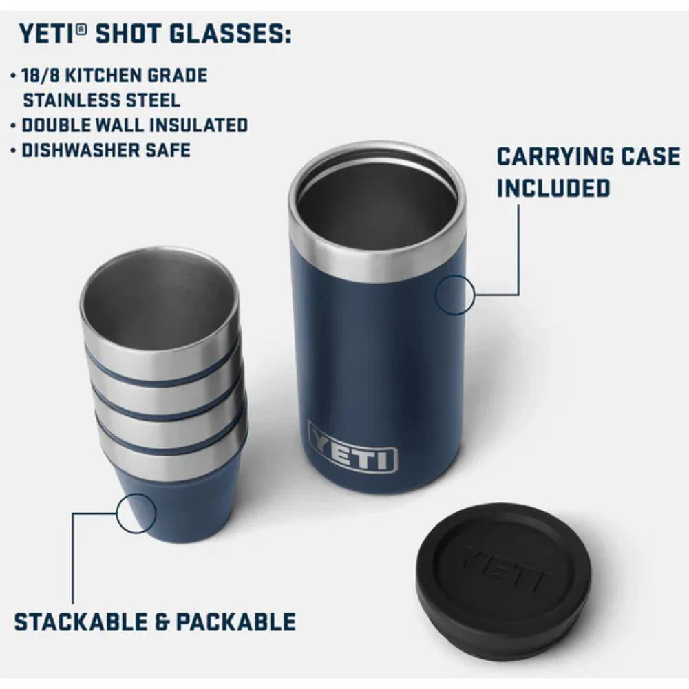 Yeti Shot Glasses (White) - Image 9