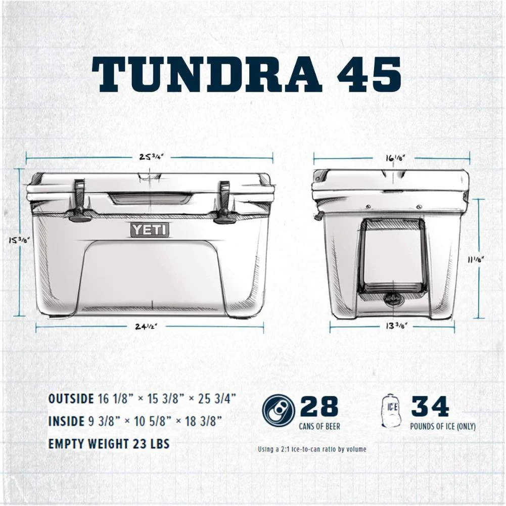 Yeti Tundra 45 Cool Box (Firefly Yellow) - Image 9