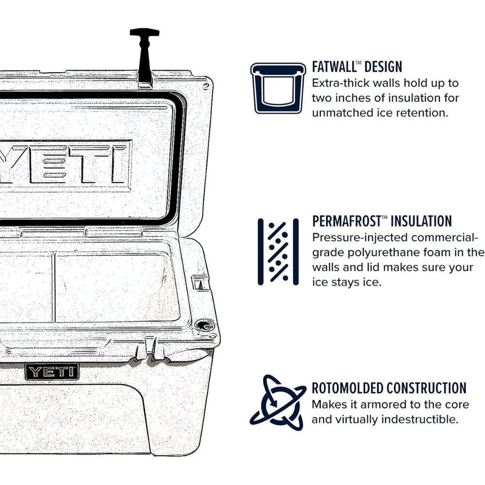 Yeti Tundra 45 Cool Box (Harvest Red) - Image 6